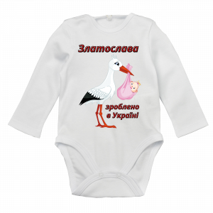 Бодік з ім'ям Вашої дитини, головне зображення