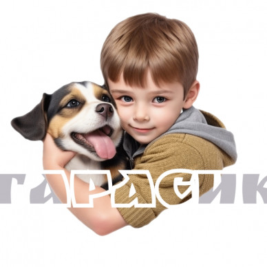 Наліпка Хлопчик Тарасик