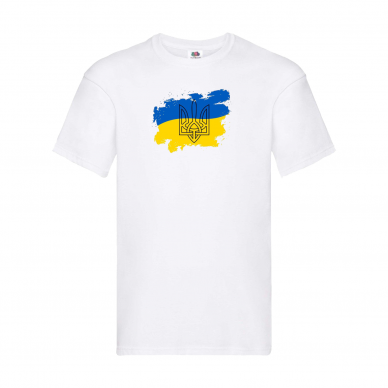 Україна Тризуб-біла