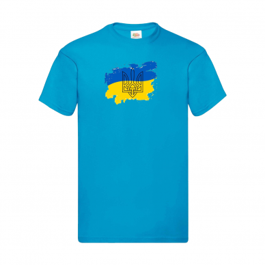 Україна Тризуб-блакитна