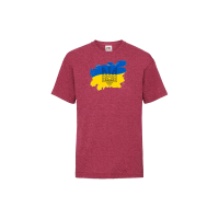 Україна Тризуб-червона