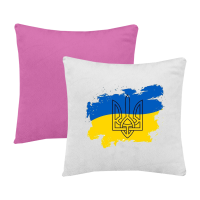 Україна Тризуб-рожева
