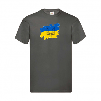 Україна Тризуб-т.сіра