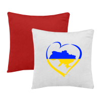 Україна в серці-червона