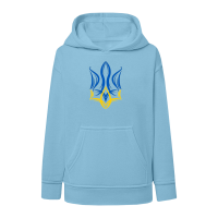 Державний Герб України-блакитна