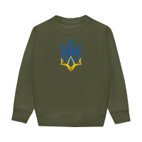 Державний Герб України-оливкова
