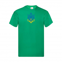 Державний Герб України-зелена