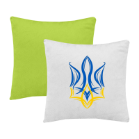 Державний Герб України-зелена