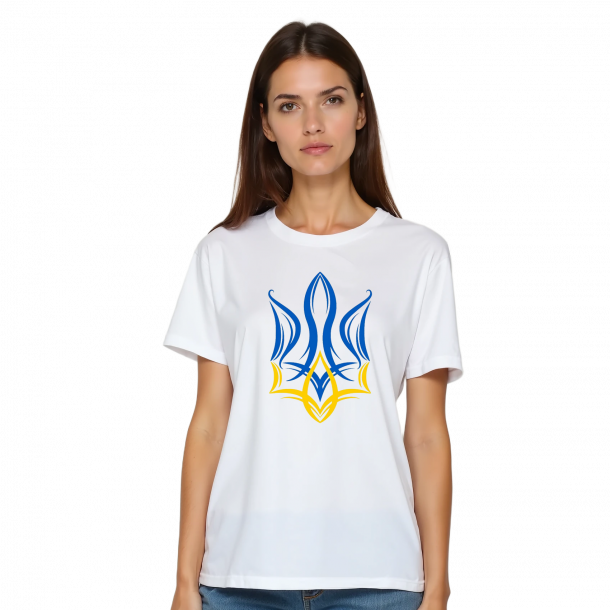 Жіноча футболка "Державний Герб України" - головне фото