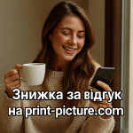Купон на знижку за відгук