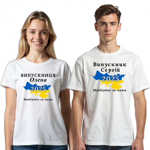 Іменна футболка "Випускник" для старшокласників - головне фото
