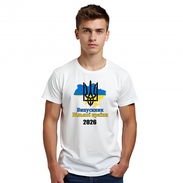 Футболка "Випускник вільної країни"
