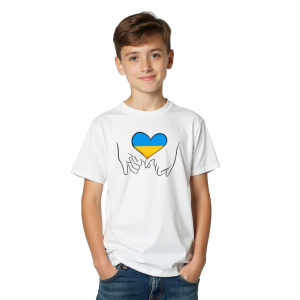 Футболка для школярів "Україна в серці" - головне фото