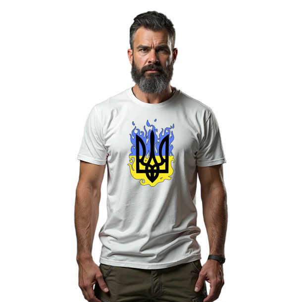 Патріотична футболка "Тризуб" - головне фото