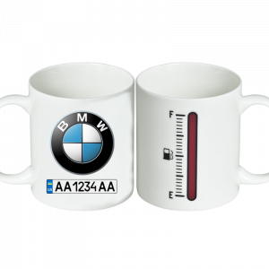Чашка-хамелеон Заправка BMW