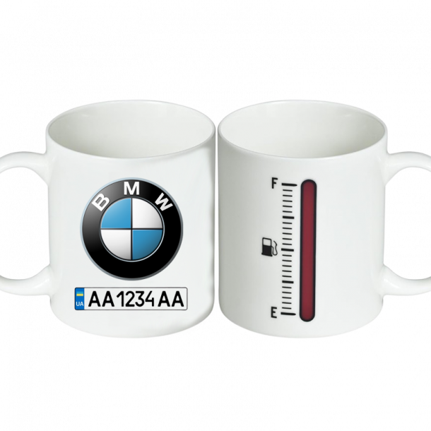 Чашка-хамелеон Заправка BMW