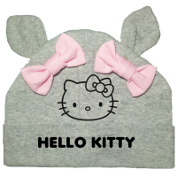 Шапочка "Hello Kitty" - сіра
