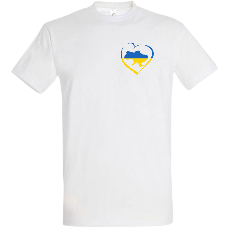 Термоналіпка Серце карта України