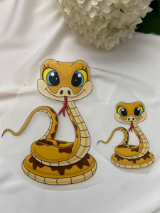 Термоналіпка для одягу Змія