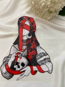 ДТФ наліпка Лялька-мотанка