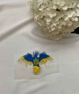 Термоналіпка Орел з українським гербом