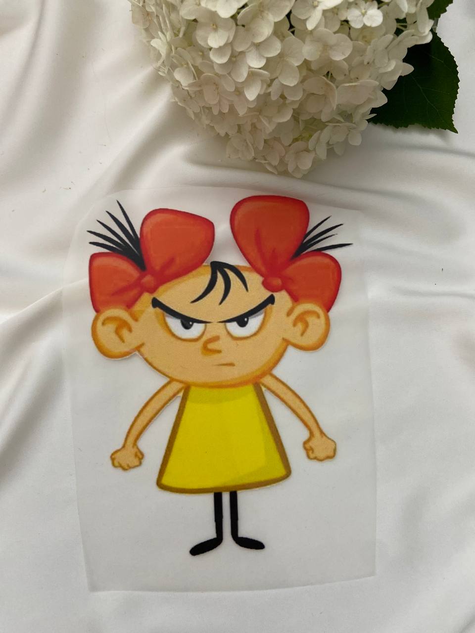 Термоналіпка Злюка жовта