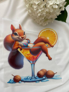 Термоналіпка «Білка в бокалі»