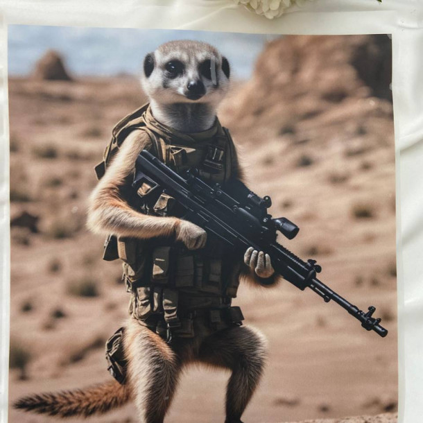 Термоналіпка Сурикат-боєць