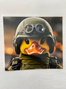 Термоналіпка патріотична “Бойовий качур” ЗСУ