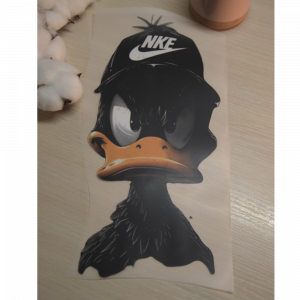 DTF наклейка на одяг Даффі Дак