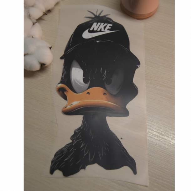 DTF наклейка на одяг Даффі Дак