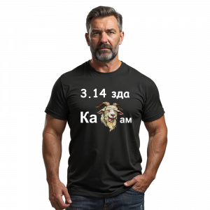 Чоловіча футболка "3.14зда кацапам" - головне фото