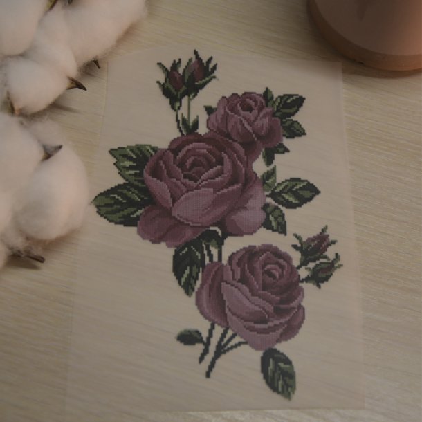 Рози ефект вишивки