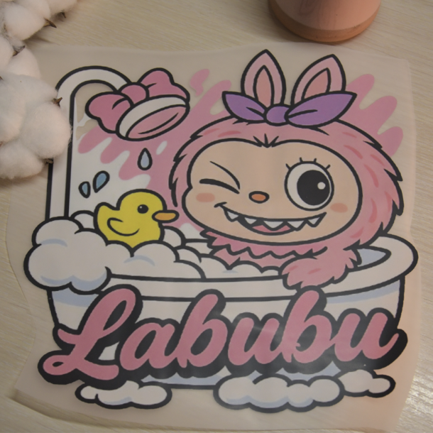 Термонаклейка Лабубу