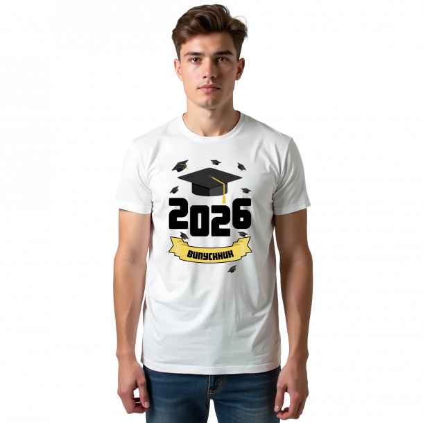 Футболка "Випускник 2026" для старшокласників