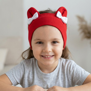 Пов'язка для дівчинки з вушками