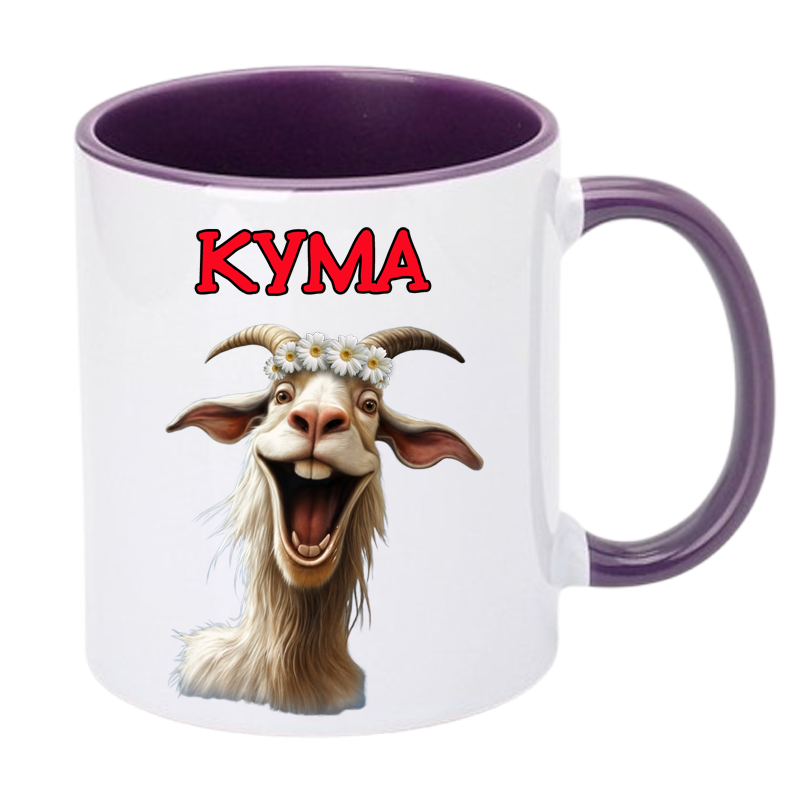 Чашка кольорова Кума - Зображення 10