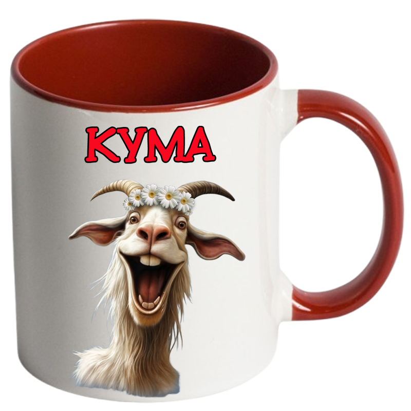 Чашка кольорова Кума - Зображення 9