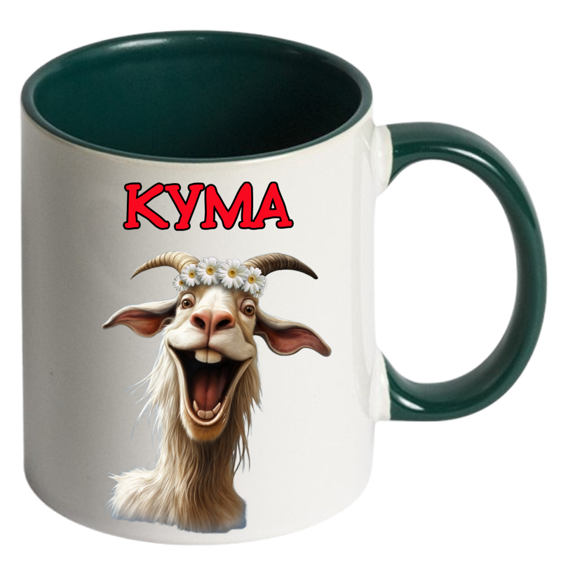 Чашка кольорова Кума - Зображення 6
