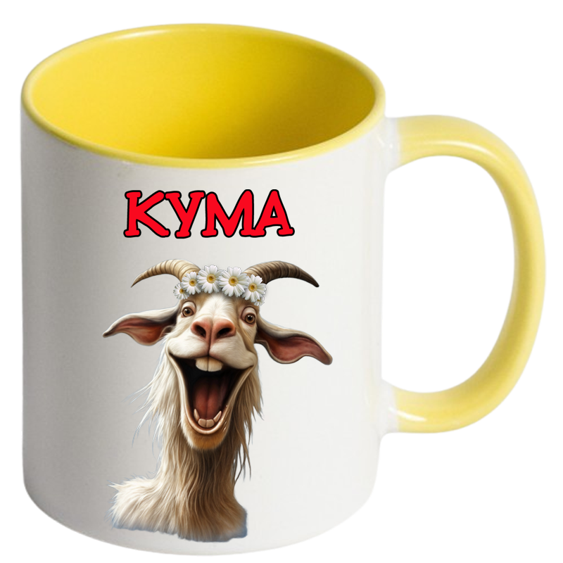 Чашка кольорова Кума - Зображення 5
