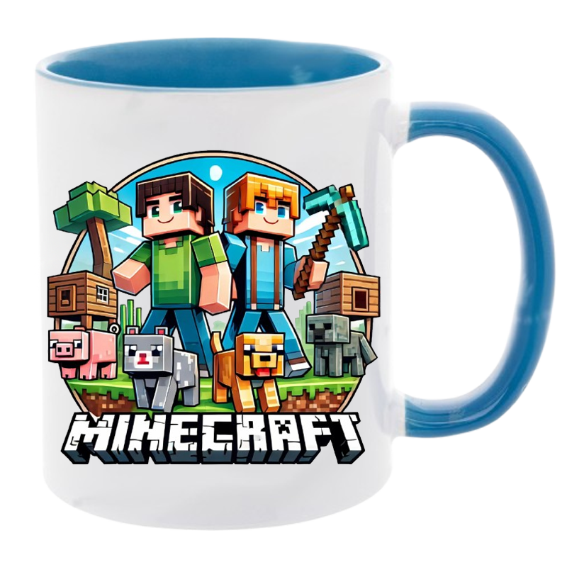 Магічна чашка кольорова Minecraft - Зображення 9