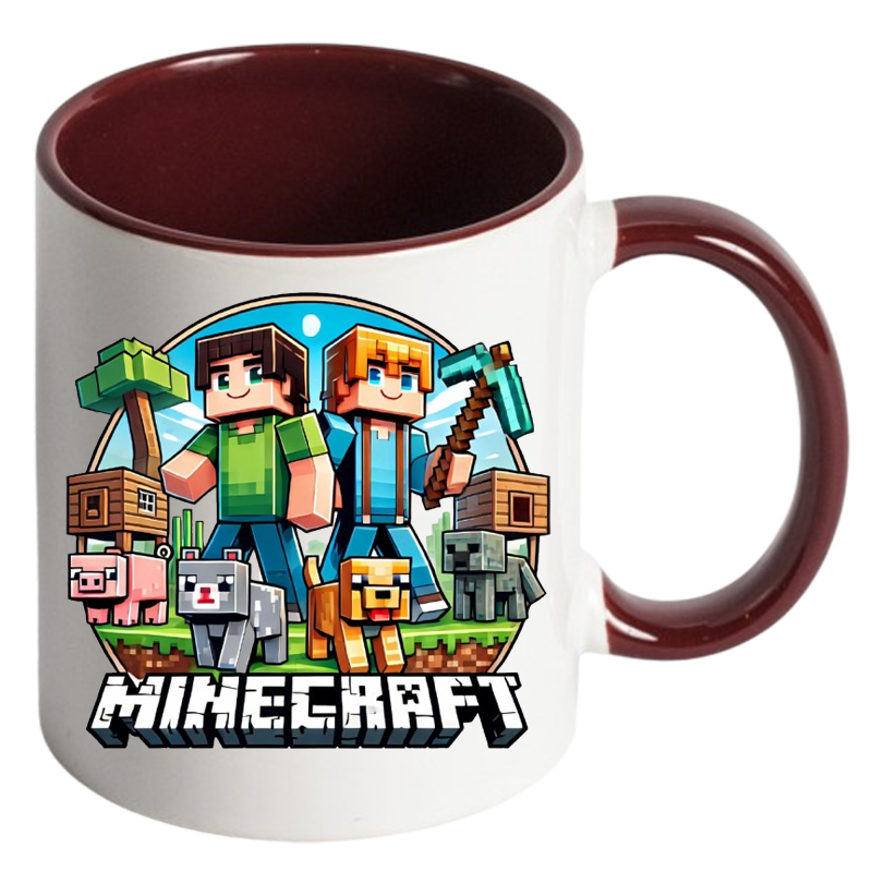Магічна чашка кольорова Minecraft - Зображення 8