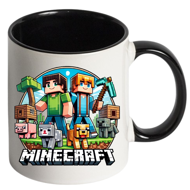 Магічна чашка кольорова Minecraft - Зображення 5