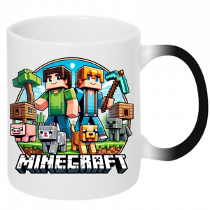 Магічна чашка-хамелеон Minecraft - головне фото