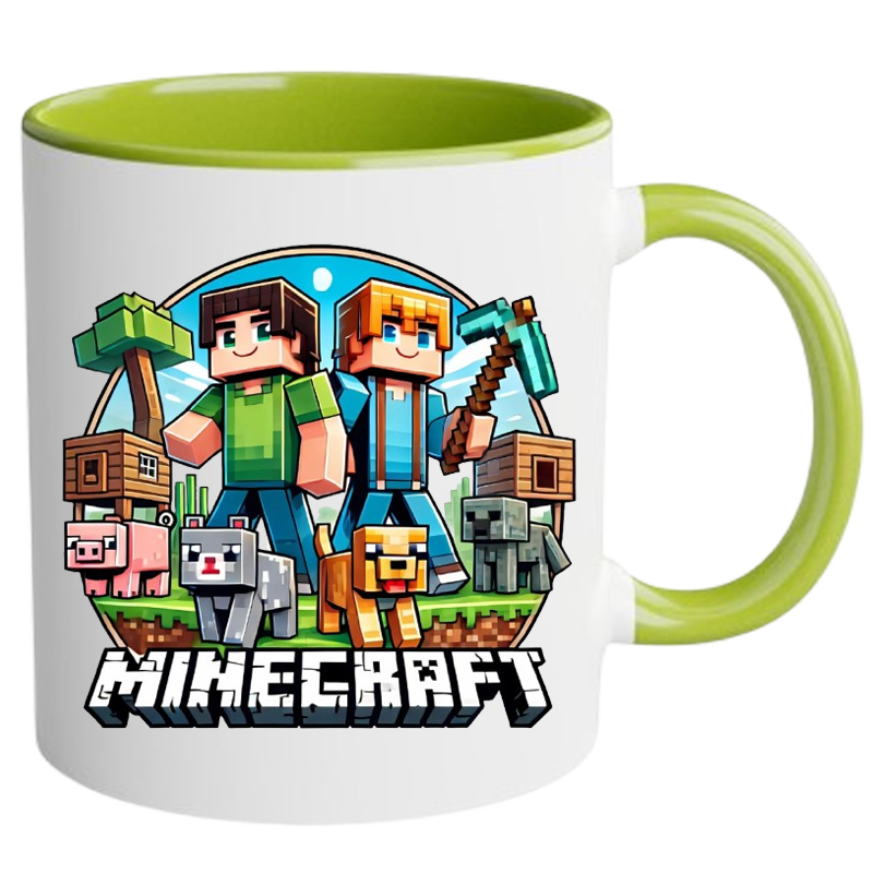 Магічна чашка кольорова Minecraft - Зображення 10
