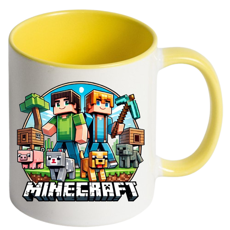 Магічна чашка кольорова Minecraft - Зображення 7